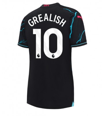 Maillot de foot Manchester City Jack Grealish #10 Troisième Femmes 2023-24 Manches Courte